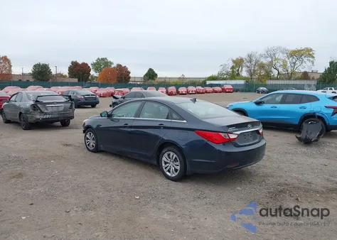 2012 Hyundai Sonata Gls из США, поврежденный, VIN 5NPEB4ACXCH431484